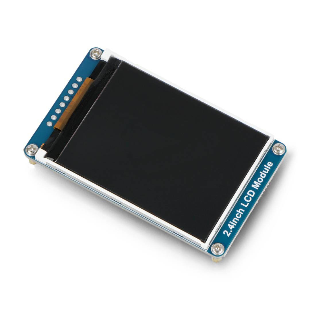 Wyświetlacz LCD IPS 2,4'' 240x320px - SPI - 65K RGB - do Raspberry Pi, Arduino, STM32 - Waveshare 18366